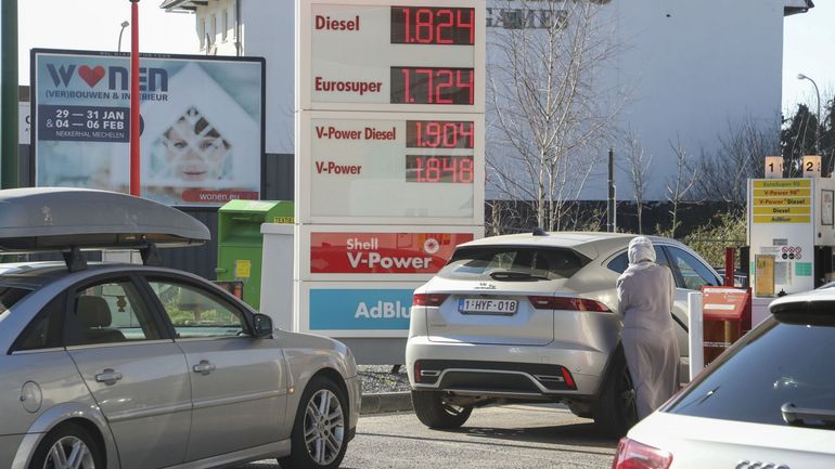 Les prix de l'essence, du diesel et du mazout vont baisser ce vendredi