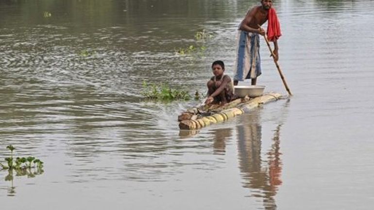 Des millions de personnes victimes d'inondations en Inde, au Népal et au Bangladesh