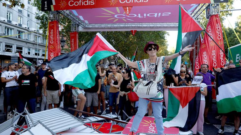 Vuelta : l’UCI "regrette" le soutien du gouvernement espagnol aux manifestants pro palestiniens