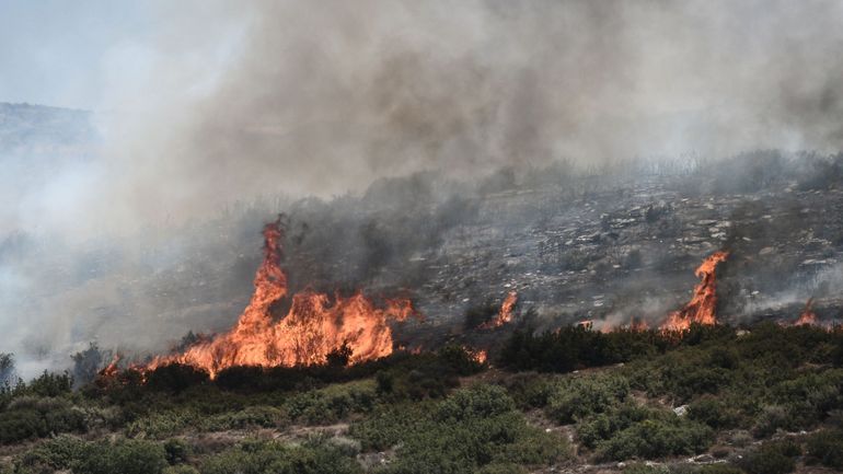 Jusqu'à 30.000 euros d'astreinte : en Grèce, les autorités vont infliger des amendes plus sévères pour les pyromanes
