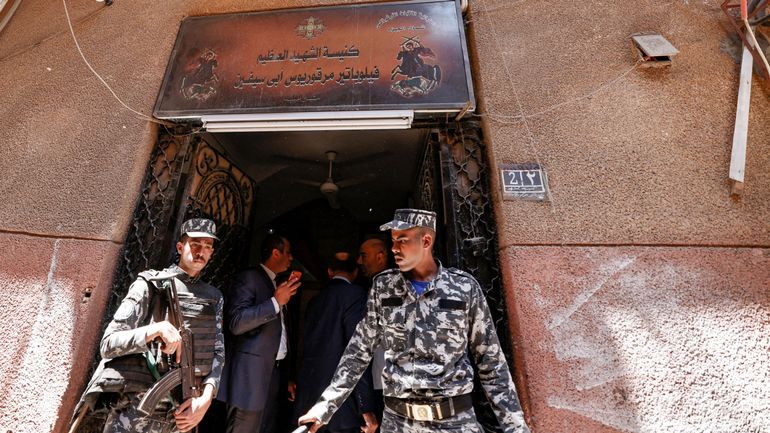 Egypte : un incendie accidentel dans une église du Caire fait 41 morts