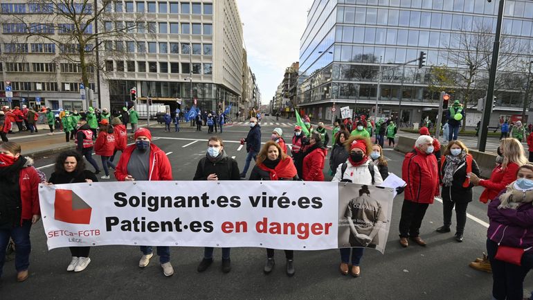 Les travailleurs des services sociaux et de santé de l'Union européenne défileront à Bruxelles vendredi