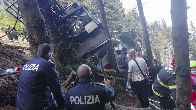 Accident de téléphérique en Italie : l'assignation à résidence de deux suspects levée