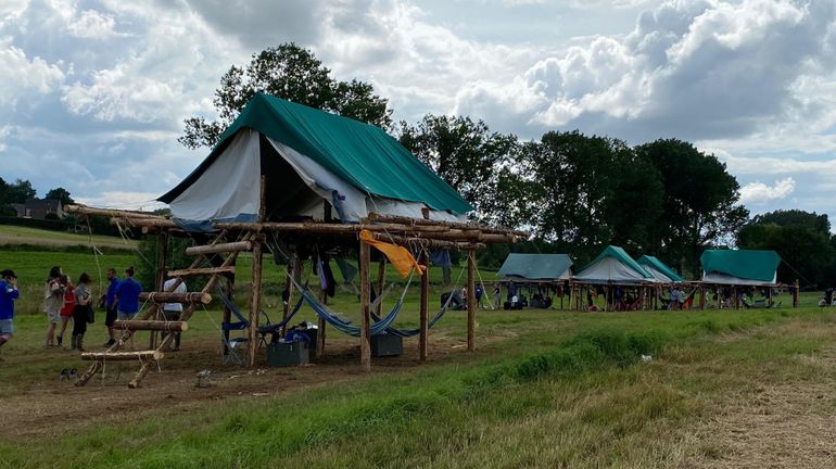 Intempéries en Province de Namur : la moitié des camps organisés 