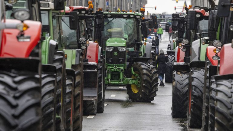Manifestation des agriculteurs ce mardi : près de 500 tracteurs attendus à Bruxelles, des embarras de circulation à prévoir