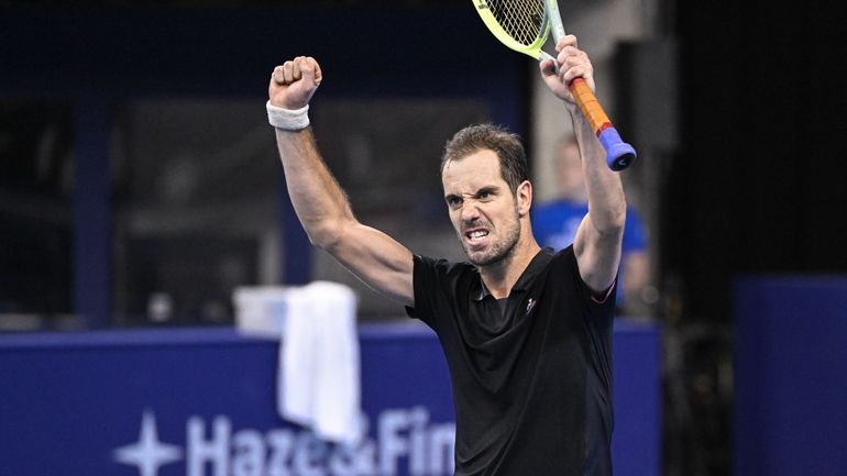 ATP Anvers : Richard Gasquet, un plaisir de jouer (et de gagner) intact, à 36 ans