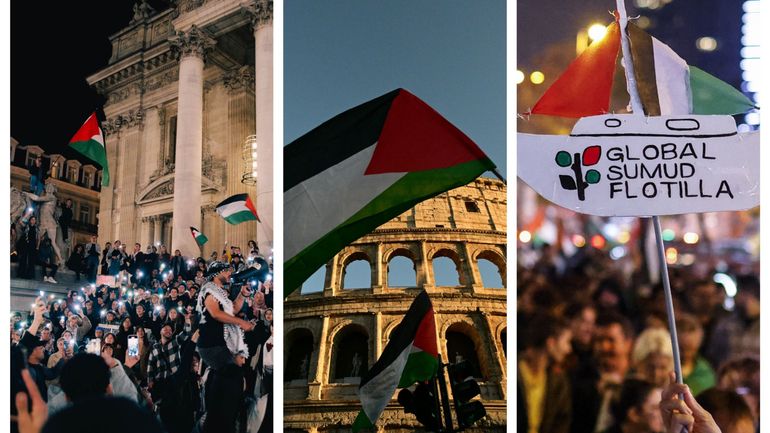 La flottille humanitaire pour Gaza arrêtée par Israël, manifestations en Europe pour dénoncer les arrestations (revoir notre direct)