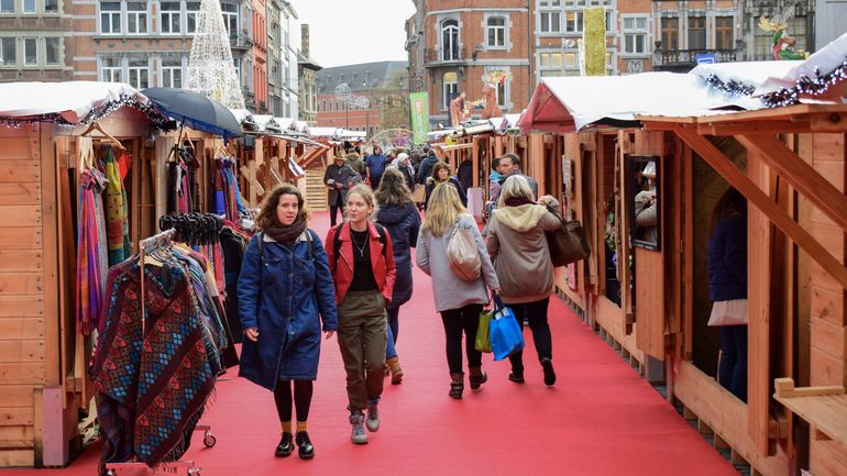 Fermeture des marchés de Noël : à Namur et à Ciney, le bilan est positif bien que contrasté