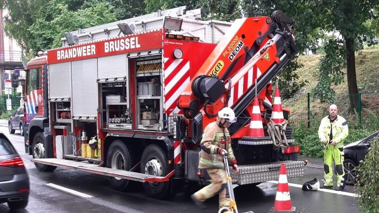 Des pompiers de Bruxelles en renfort des équipes de secours de la province Luxembourg