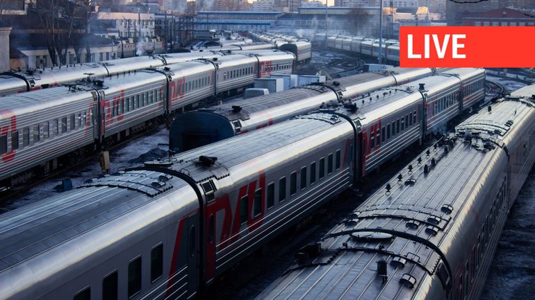 Direct - Guerre en Ukraine : les saboteurs du rail, épine dans le pied du Kremlin
