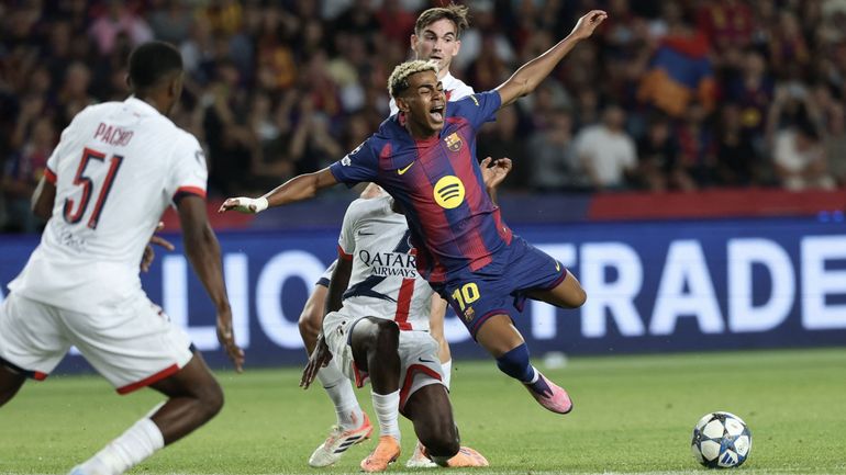 L'Espagne et Barcelone devront faire sans Lamine Yamal, forfait "pour deux à trois semaines"