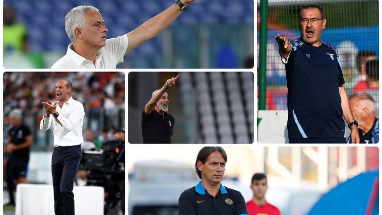 Allegri, Mourinho, Sarri, Pioli ou Inzaghi : Une guerre des entraineurs pour le retour de la Serie A !