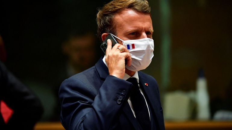 Le président français Emmanuel Macron dans la liste des cibles potentielles du logiciel Pegasus