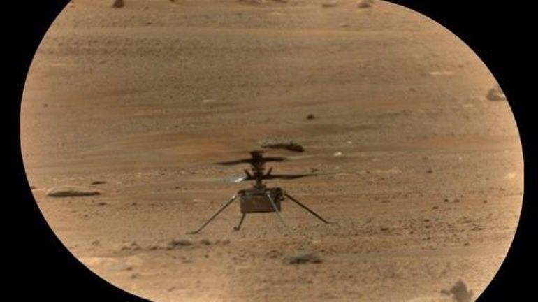 La Nasa a rétabli le contact avec son hélicoptère sur Mars