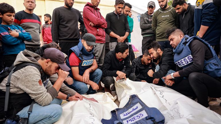 Guerre Israël - Gaza : déjà une cinquantaine de journalistes tués depuis le début du conflit entre Israël et le Hamas