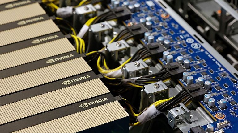 États-Unis : Nvidia franchit le seuil historique de 4000 milliards de dollars de capitalisation boursière