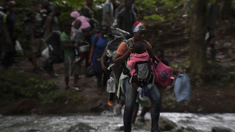 Environ 19.000 enfants ont traversé la jungle entre Colombie et Panama en 2021, selon l'ONU