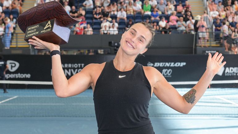 Sabalenka envoie un signal fort avant l'Australian Open, Coco Gauff décroche un 3e titre