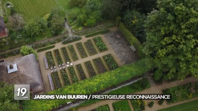 Les jardins van Buuren à Uccle sont reconnus à l'international