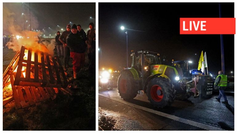 Grogne des agriculteurs contre le Mercosur : la circulation perturbée sur différents axes routiers ce matin