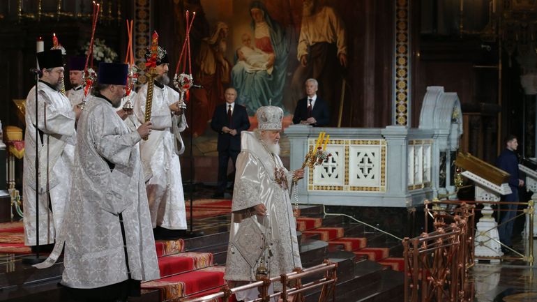 Guerre en Ukraine : le Royaume-Uni sanctionne le patriarche Kirill, chef de l'Eglise orthodoxe russe
