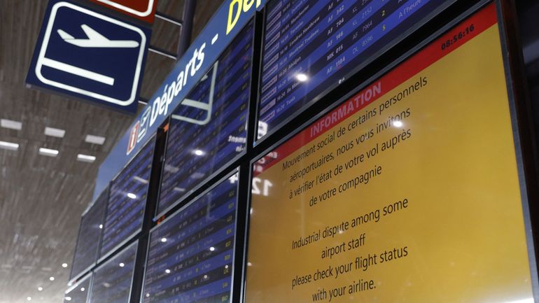 Aéroports en grève : des dizaines de vols annulés à Roissy