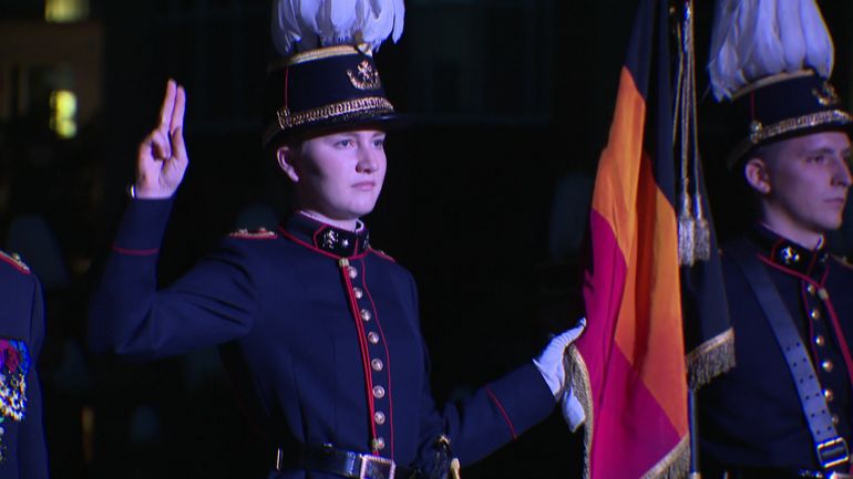 La princesse Elisabeth est officiellement officier de l'Ecole Royale Militaire