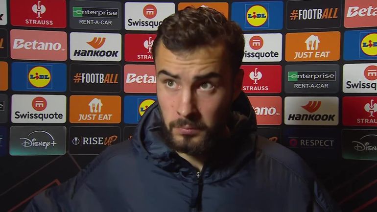 Charles Vanhoutte dépité après la défaite de l’Union : 