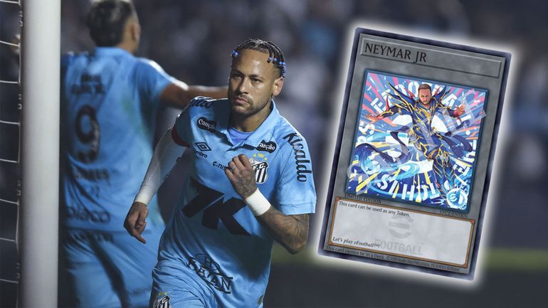 Comment le joueur de foot Neymar s’est-il retrouvé sur une carte "Yu-Gi-Oh!" ?