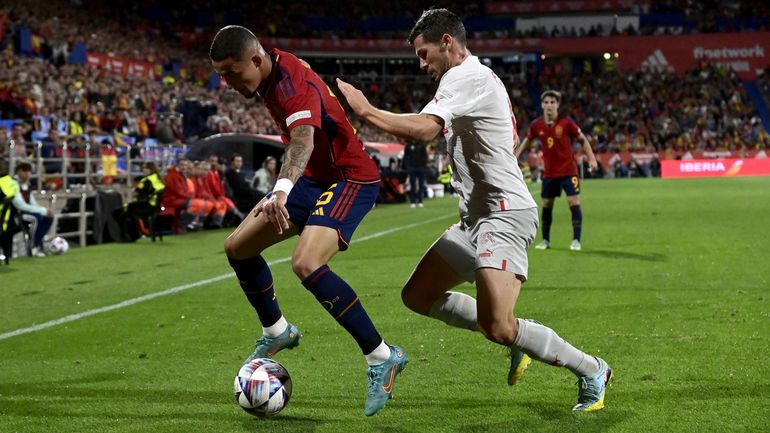 Nations League : Battue par la Suisse, l'Espagne perd la tête du groupe 2 au profit du Portugal