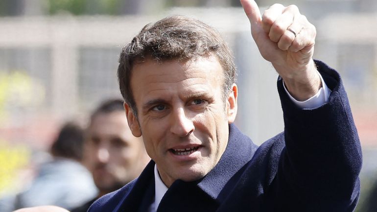 Présidentielle 2022 en France : Emmanuel Macron, le 