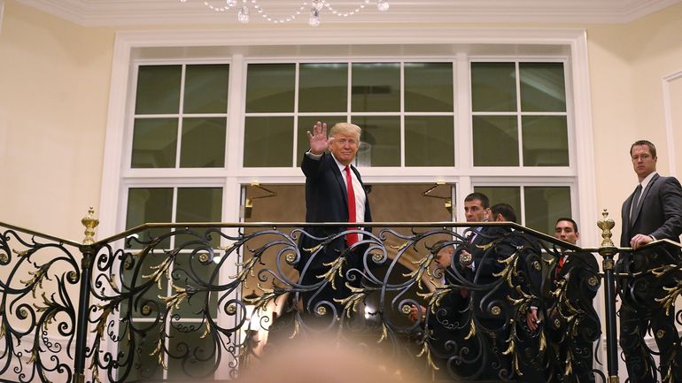 Donald Trump transformé en seigneur féodal