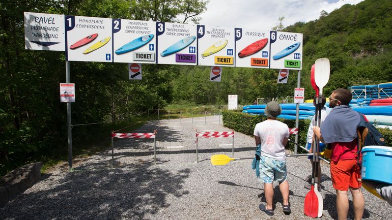 Sécheresse en Wallonie : la pratique du kayak n'est plus autorisée que sur deux tronçons de rivière