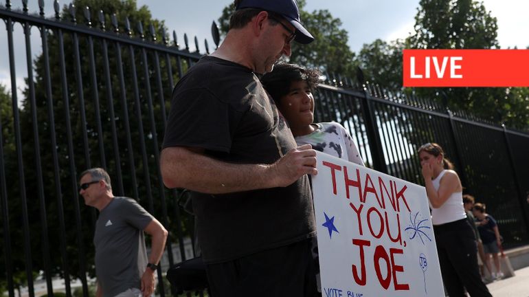 Direct – Retrait de Biden aux USA : les démocrates au défi de se relancer après le retrait de leur candidat