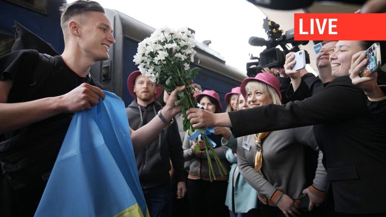 Direct - Guerre en Ukraine : le vainqueur de l'Eurovision de retour à Kiev, l'évacuation des soldats d'Azovstal toujours en cours