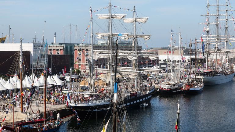Les plus beaux voiliers du monde rassemblés à Dunkerque ce week-end