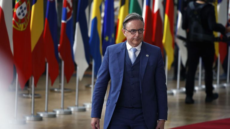 Au sommet européen, Bart De Wever évoque la guerre en Ukraine et l'accord d'association avec Israël
