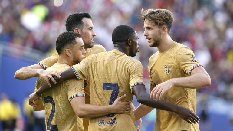 La Juventus et le Barça se neutralisent en amical, Ousmane Dembélé s’offre un doublé