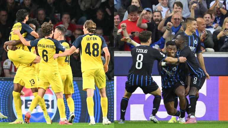 Et si une victoire cette semaine signifiait la qualification pour le Club Bruges et l’Union Saint-Gilloise ?