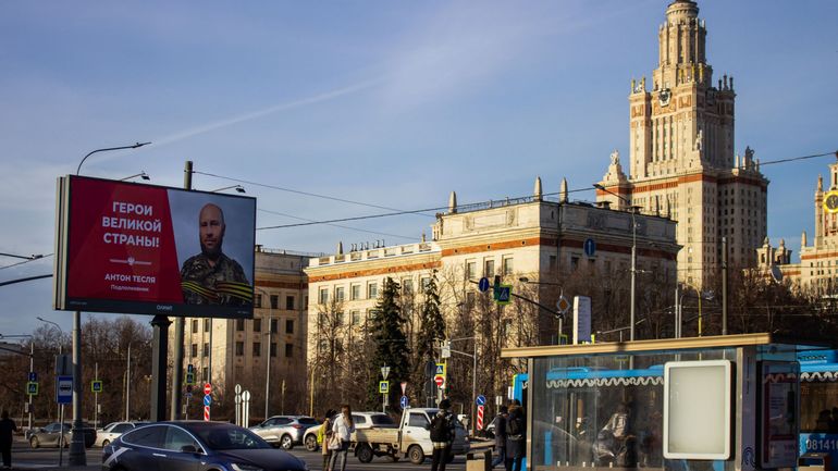 Russie : un homme écope de six ans de prison pour avoir vandalisé des affiches patriotiques