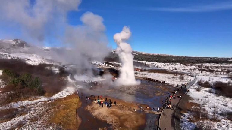 En Islande, les geysers se réveillent à cause du réchauffement climatique