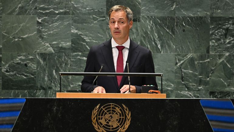 Recul des droits humains, populisme... Alexander De Croo appelle à résister devant l'Assemblée générale de l'Onu