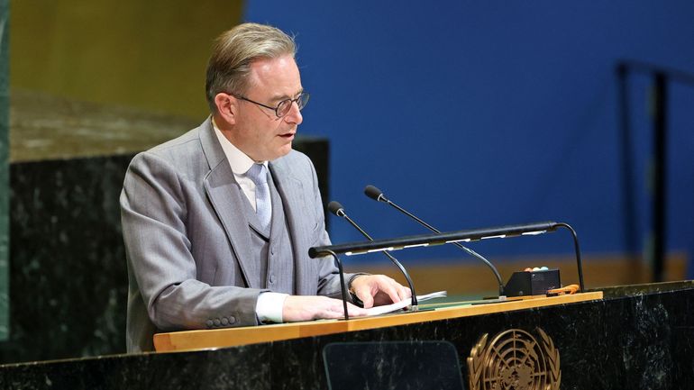 Devant l'ONU, Bart De Wever annonce la reconnaissance de l'État palestinien par la Belgique, sous conditions