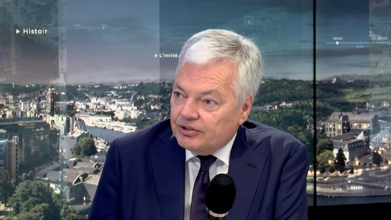 Elections européennes : "je ne serai pas candidat sur la liste à l’Union européenne", déclare Didier Reynders (MR)