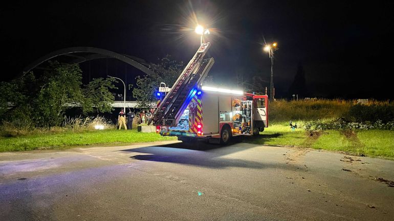 Ittre : un homme porté disparu après être tombé dans une rivière en crue