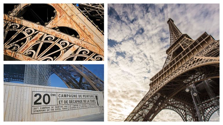 Rouille, corrosion, traces de plomb& La Tour Eiffel, en fer et damnation ?
