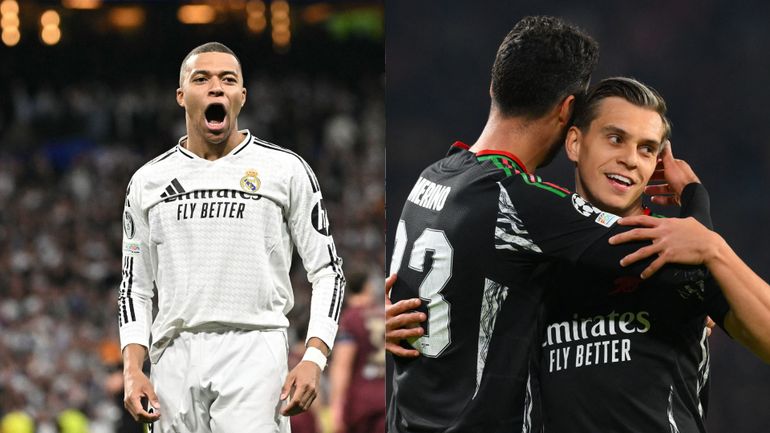 Direct commenté Arsenal - Real Madrid : 0-0, Thibaut Courtois de retour entre les perches, Leandro Trossard sur le banc