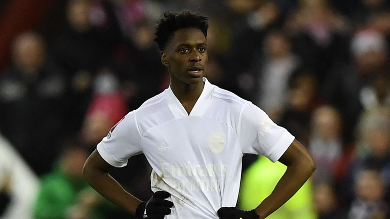 Albert Sambi Lokonga barré à Arsenal, rebondit à Luton Town