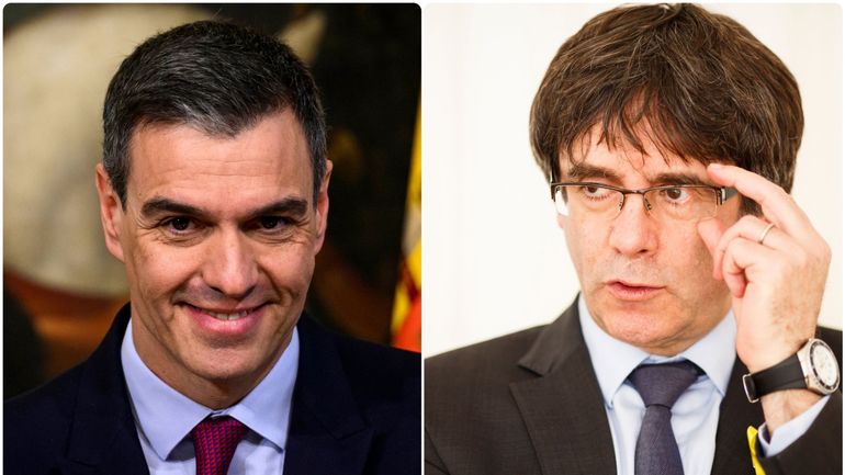 Espagne : l'accord entre le PSOE et Carles Puigdemont ambitionne d'assurer la 