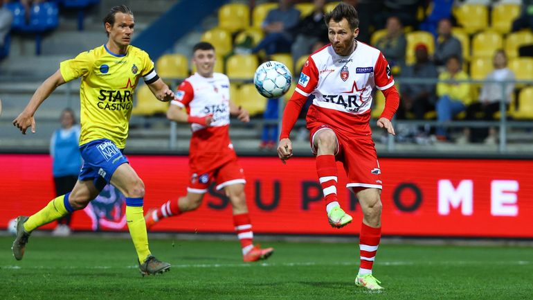 Dernière journée de D1B : Mouscron s'incline contre Waasland-Beveren, Virton partage